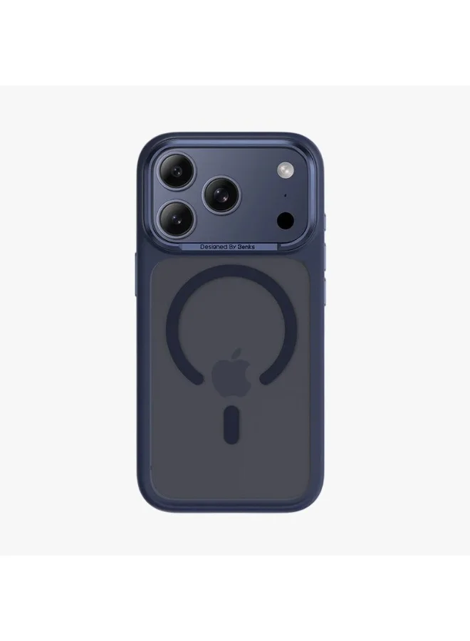 Benks Benks iPhone 17 Pro Max Mist Premium Case Compatible with Camera Control Button, Compatible with Magsafe, Military Grade Protective Case Built with Dupont Kevlar